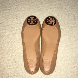 NWOT Tory Burch Tan Flats